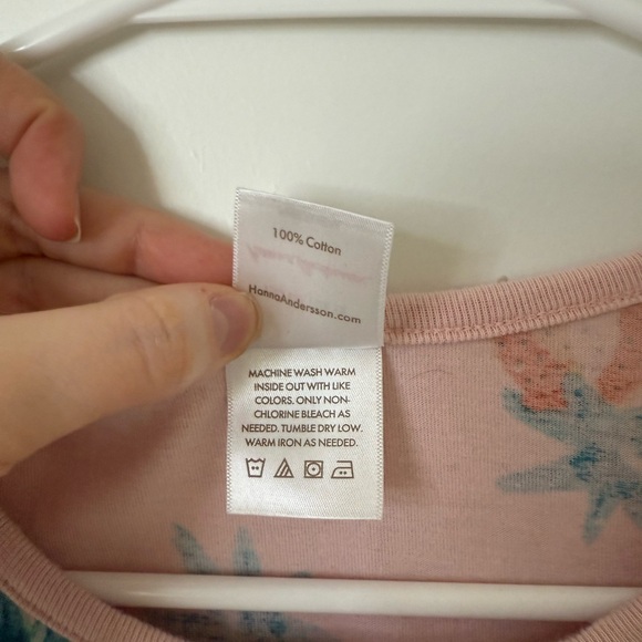 Hanna Andersson Pink Dress with Pineapple Print - Picture 5 of 5